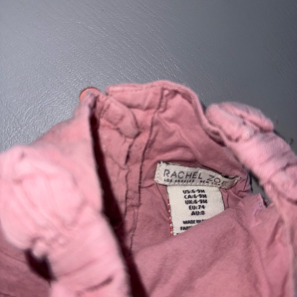 Rachel Zoe Pink Ruffled Romper - Picture 2 of 2